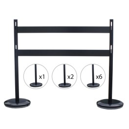 Steel bollard kit with...