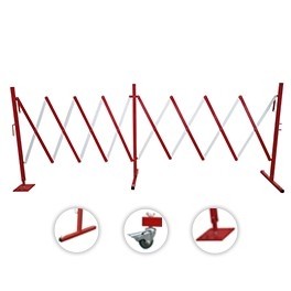 Extendable steel safety...
