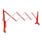 Extendable plastic safety barrier - Viso