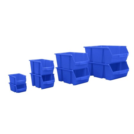 Nestable and stackable bin with a capacity ranging from 1L to 28L - Viso