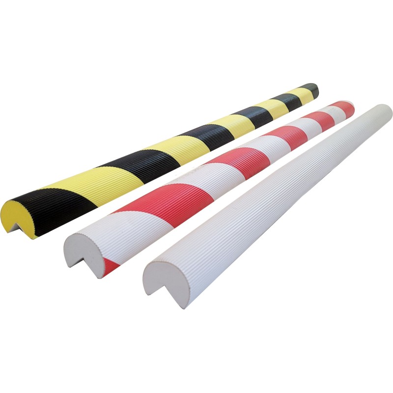 Afgeronde flexibele stootrand in schuimrubber - Viso