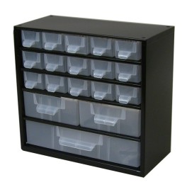 Metal locker with drawers -...