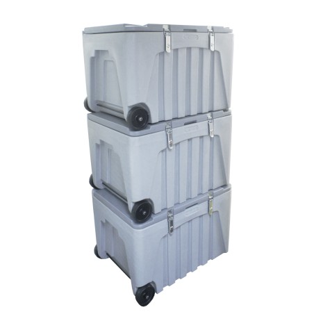 Coffre industriel étanche avec roues de 104L à 152L - Viso
