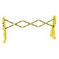 Extendable plastic safety barrier - 2,40m - Viso
