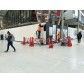 Extendable plastic safety barrier - 2,40m - Viso