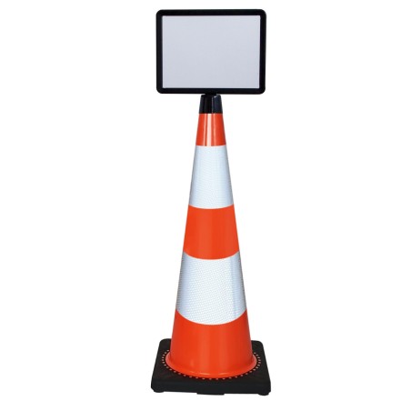 91 cm cone with A4 information panel - Viso