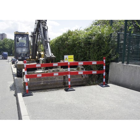 ABS bollard kit with barrier - Viso