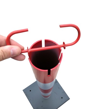 70mm steel bollard - Viso