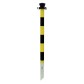 Plastic bollard for ground planting - Viso