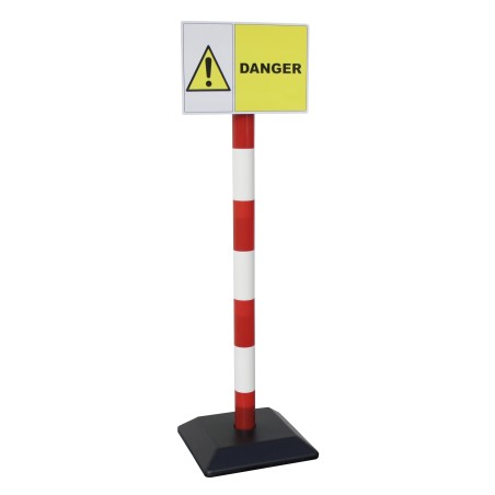 Support pour panneau sur poteaux et cônes - Viso