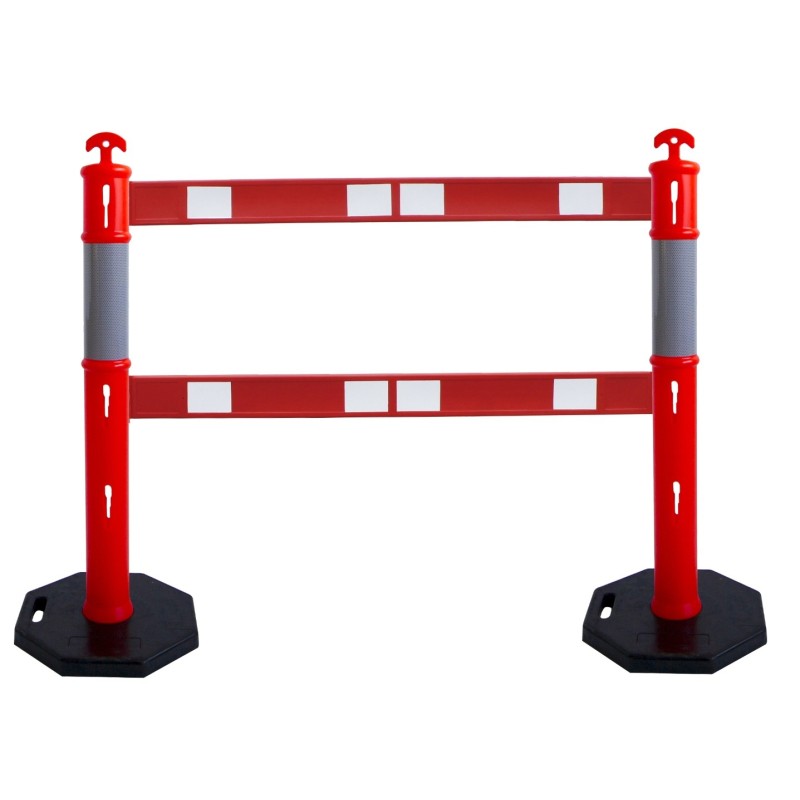 High visibility bollard with fixed barrier - Viso