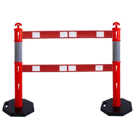 High visibility bollard with fixed barrier - Viso