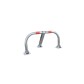 High-Resistance Parking Bollard with Cast Iron Legs - Viso