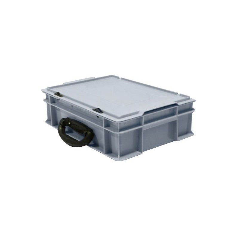 Handling crate with a lid, available in capacities ranging from 10 liters to 50 liters. - Viso
