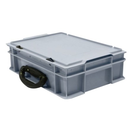 Handling crate with a lid, available in capacities ranging from 10 liters to 50 liters. - Viso