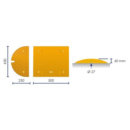 Embout de ralentisseur  modulable - Viso