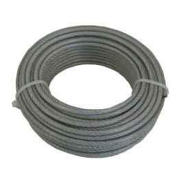Câble acier gainé PVC âme...