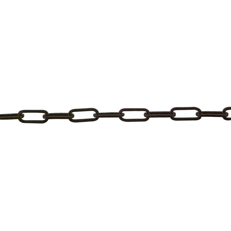Gehamerde Vierkante Staaldraad Figaro Ketting - Viso