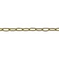 Hammered square steel wire Figaro chain - Viso