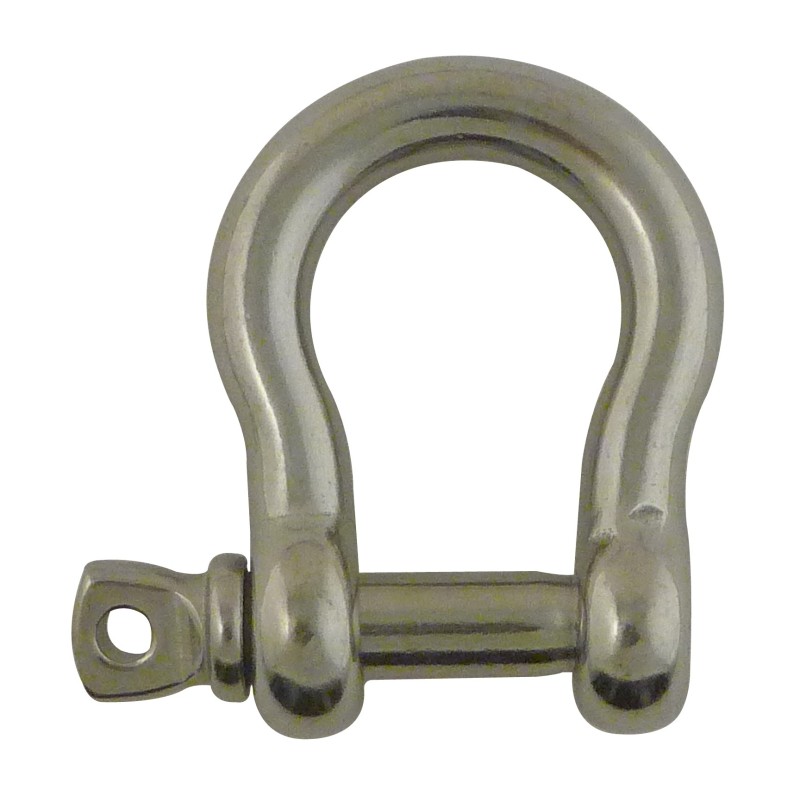 Stainless steel bow shackle - Viso