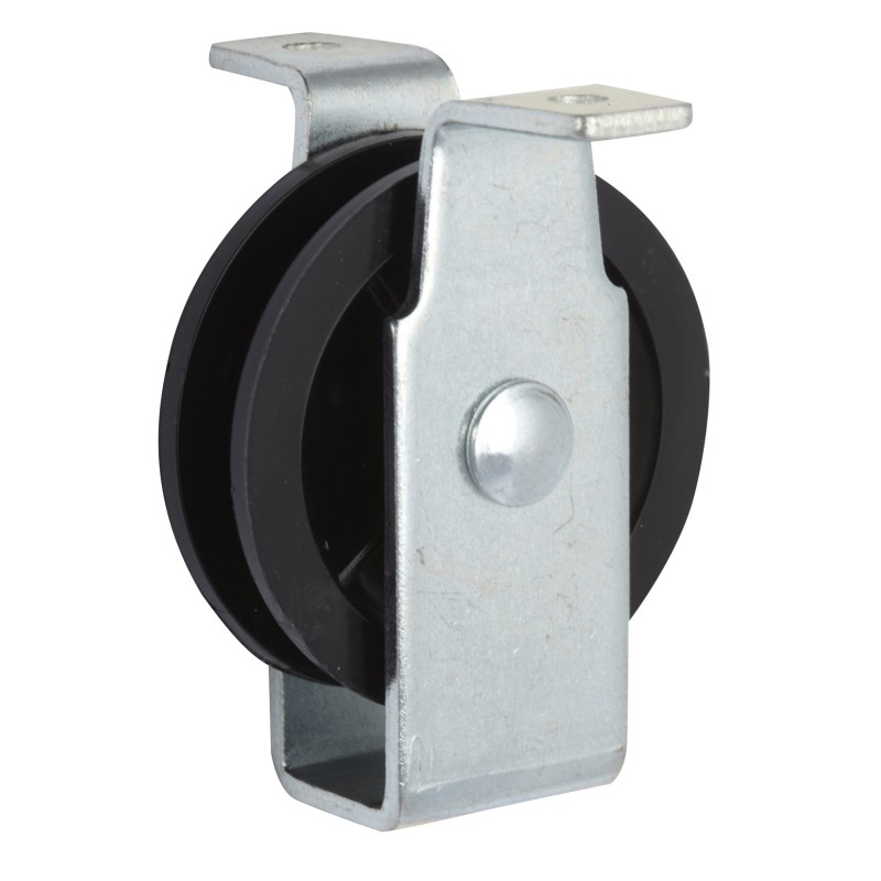 Screw-on plate pulley - Viso