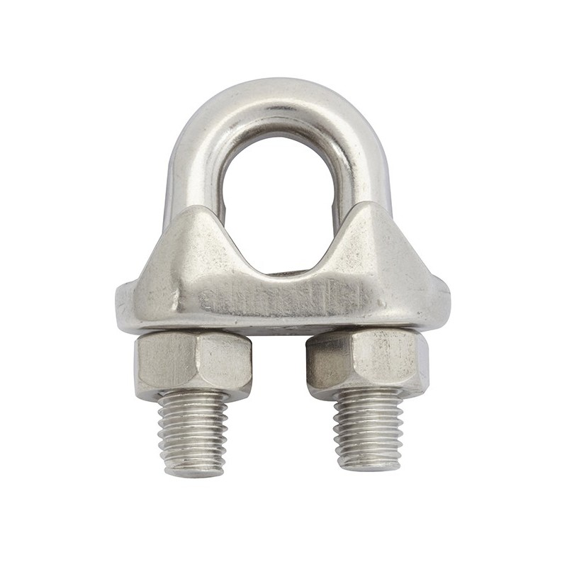 Stainless steel wire rope clip - Viso