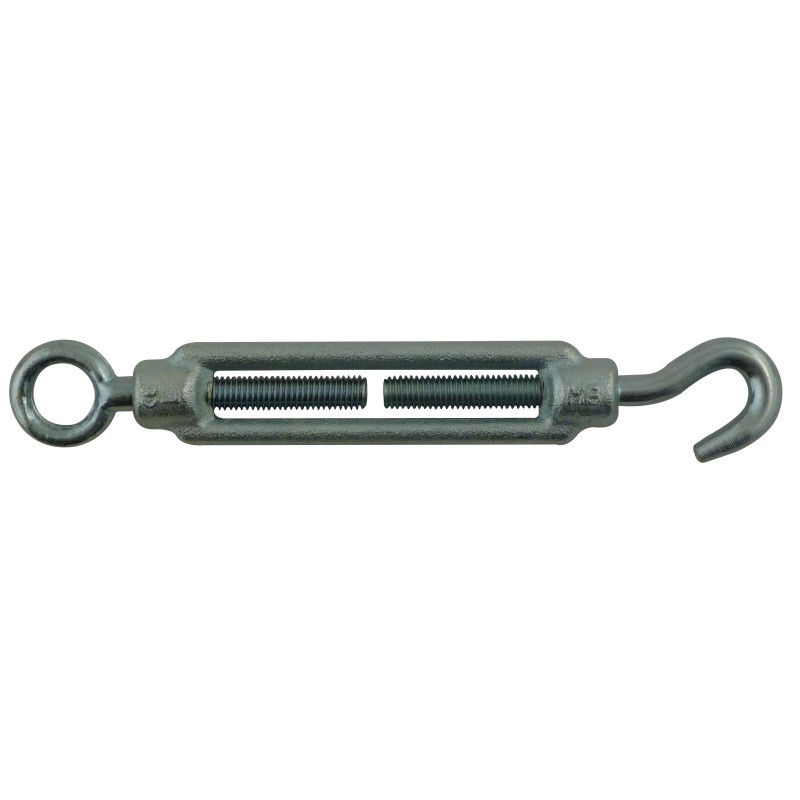 Steel turnbuckle with 1 eye and 1 hook - Viso