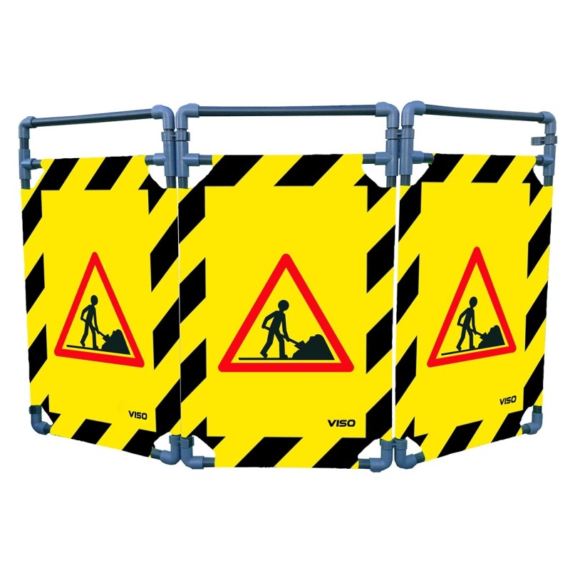 Intervention barrier - 3 panels - Viso