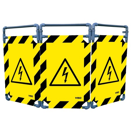 Intervention barrier - 3 panels - Viso