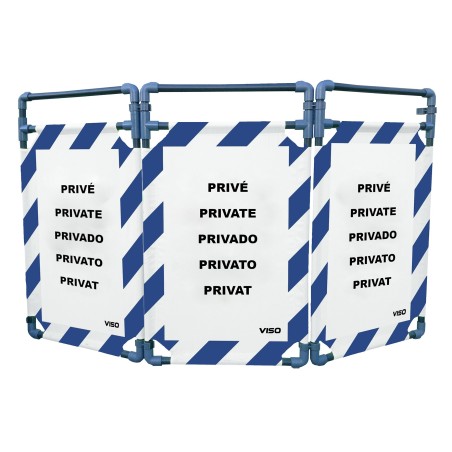 Intervention barrier - 3 panels - Viso