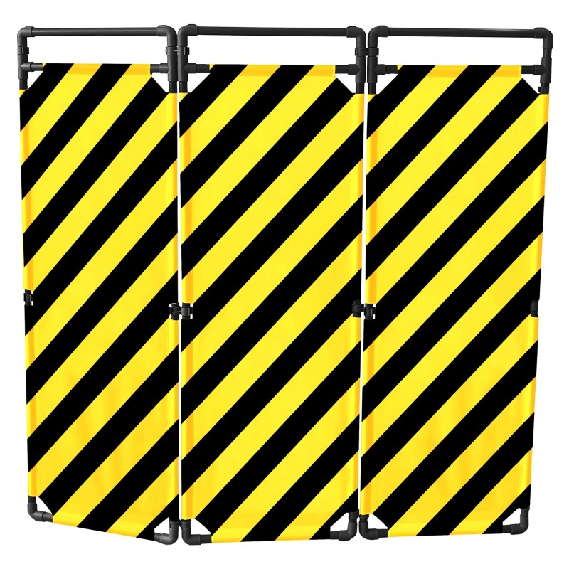 Intervention barrier - 3 panels - Viso